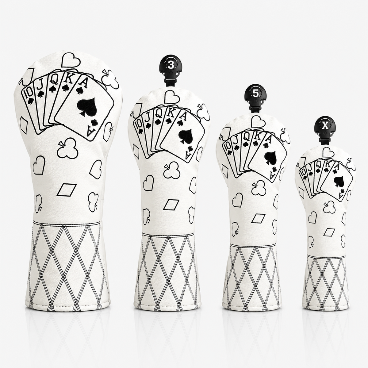 Whiteout Ace of Spades Headcover Set