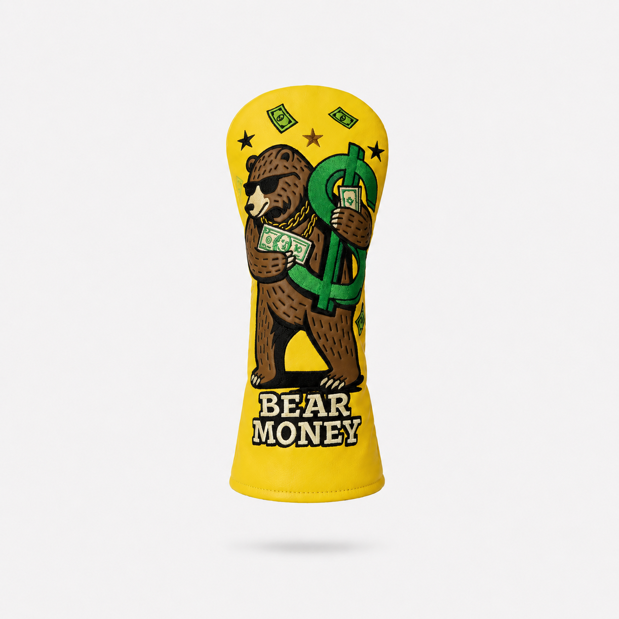 Bear Money Driver Headcover