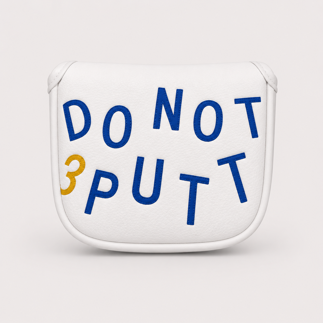 Do Not 3 Putt Mallet Putter Headcover