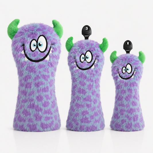 Fuzzy Monster Headcover Set
