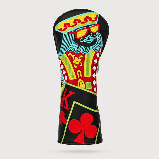 King of Clubs Black Driver Headcover