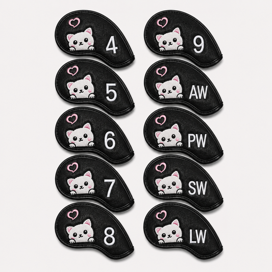 Kitty Iron Covers (Black)