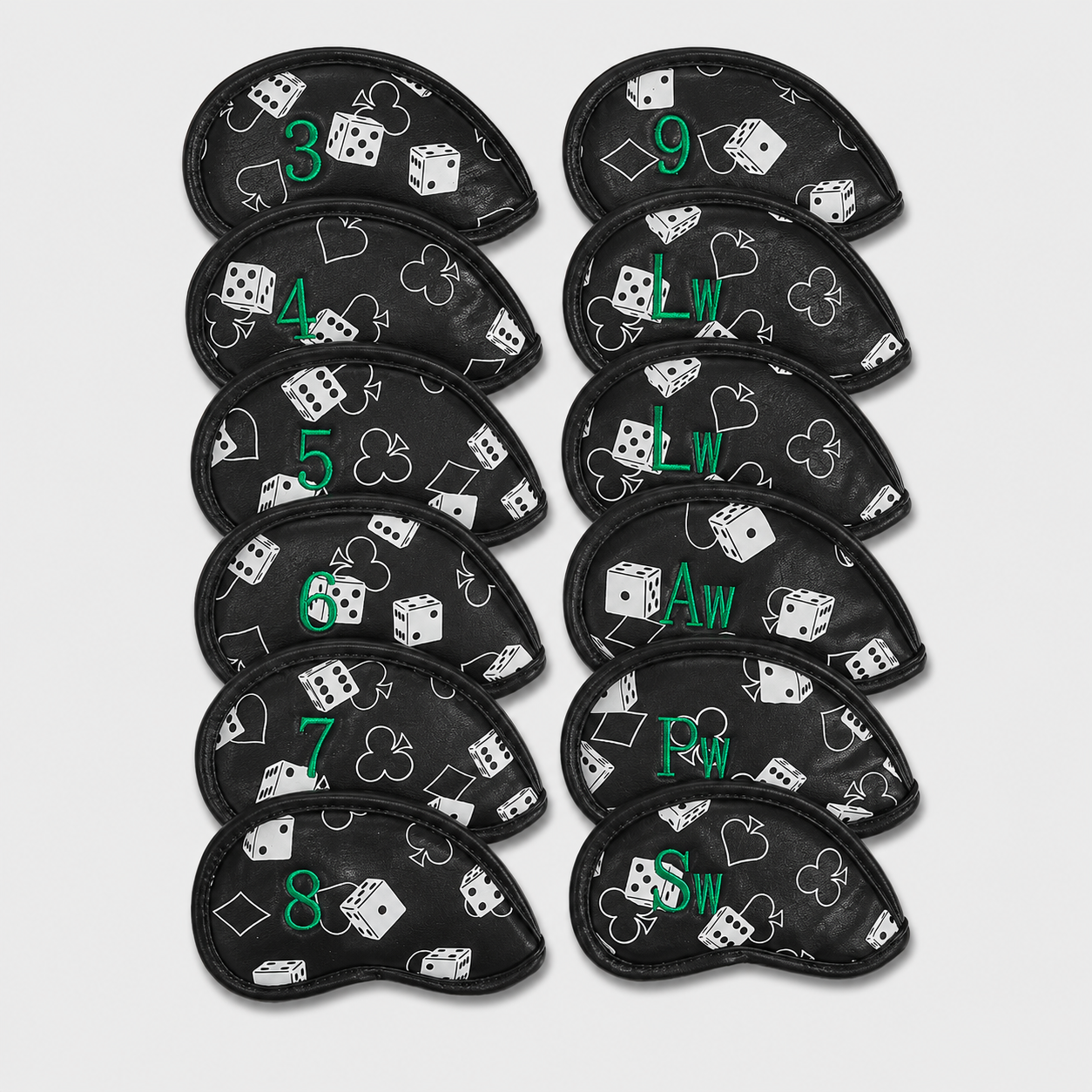 Lucky Dice Iron Covers