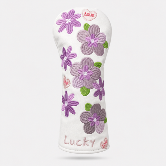 Lucky Lavender Floral Driver Headcover