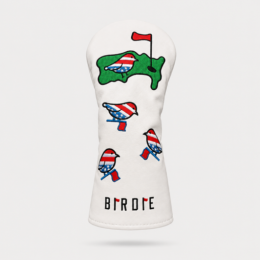 Patriotic Birdie Driver Headcover