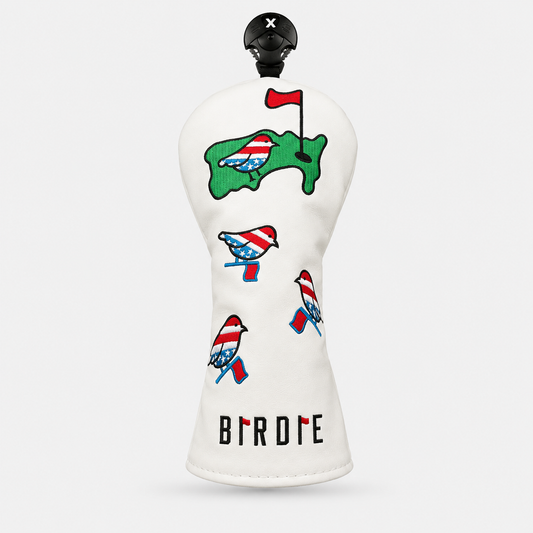 Patriotic Birdie Hybrid Headcover