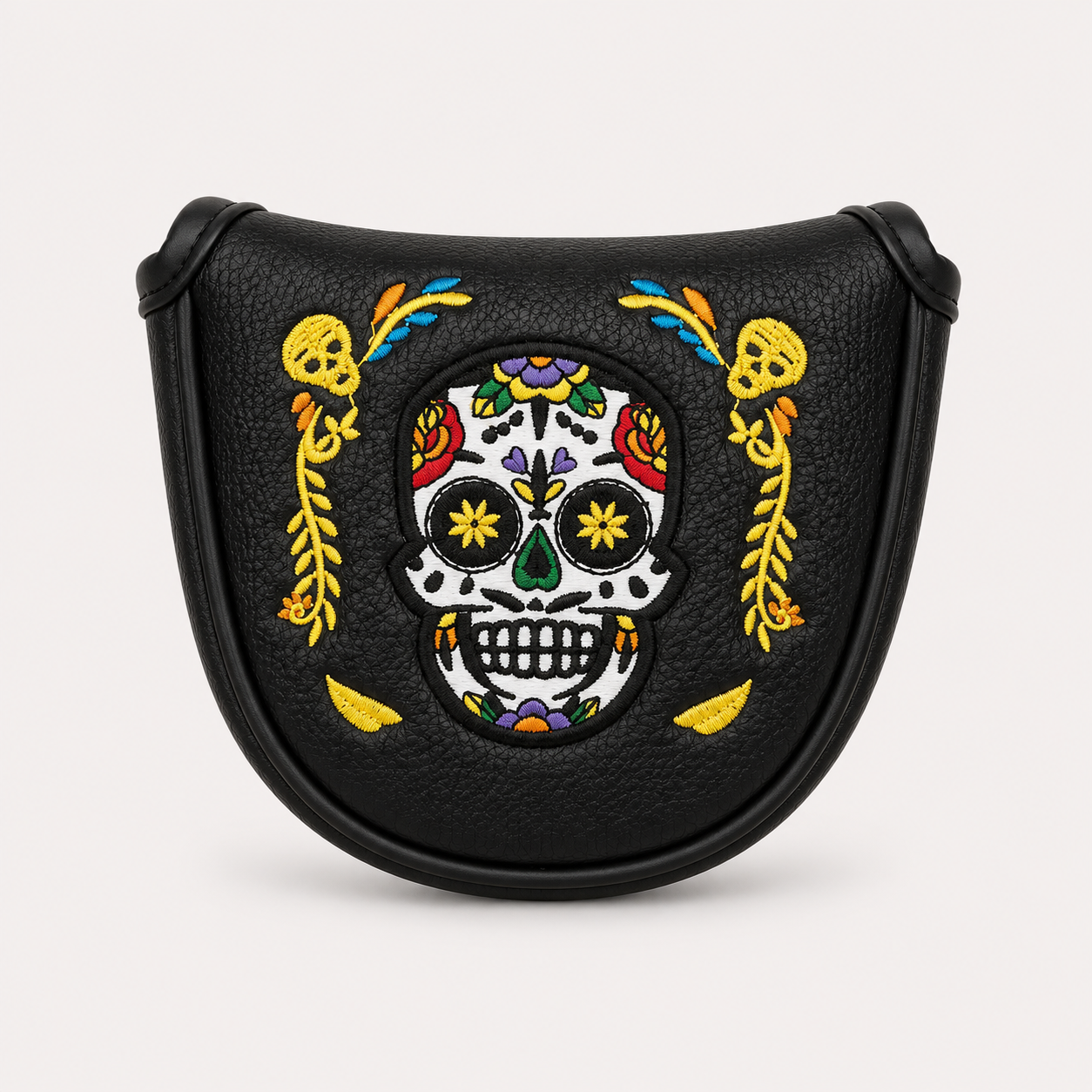 Sugar Skull Mallet Putter Headcover