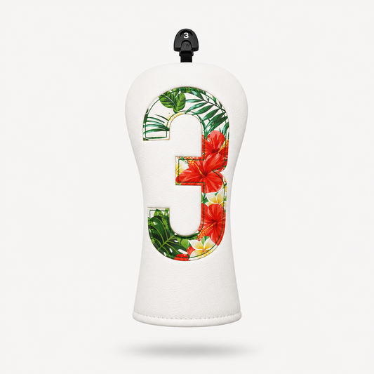 Tropical Hibiscus Fairway Headcover