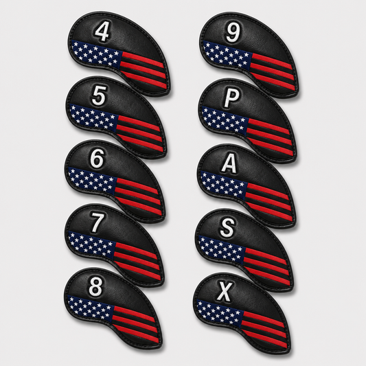 USA Iron Covers (Black)