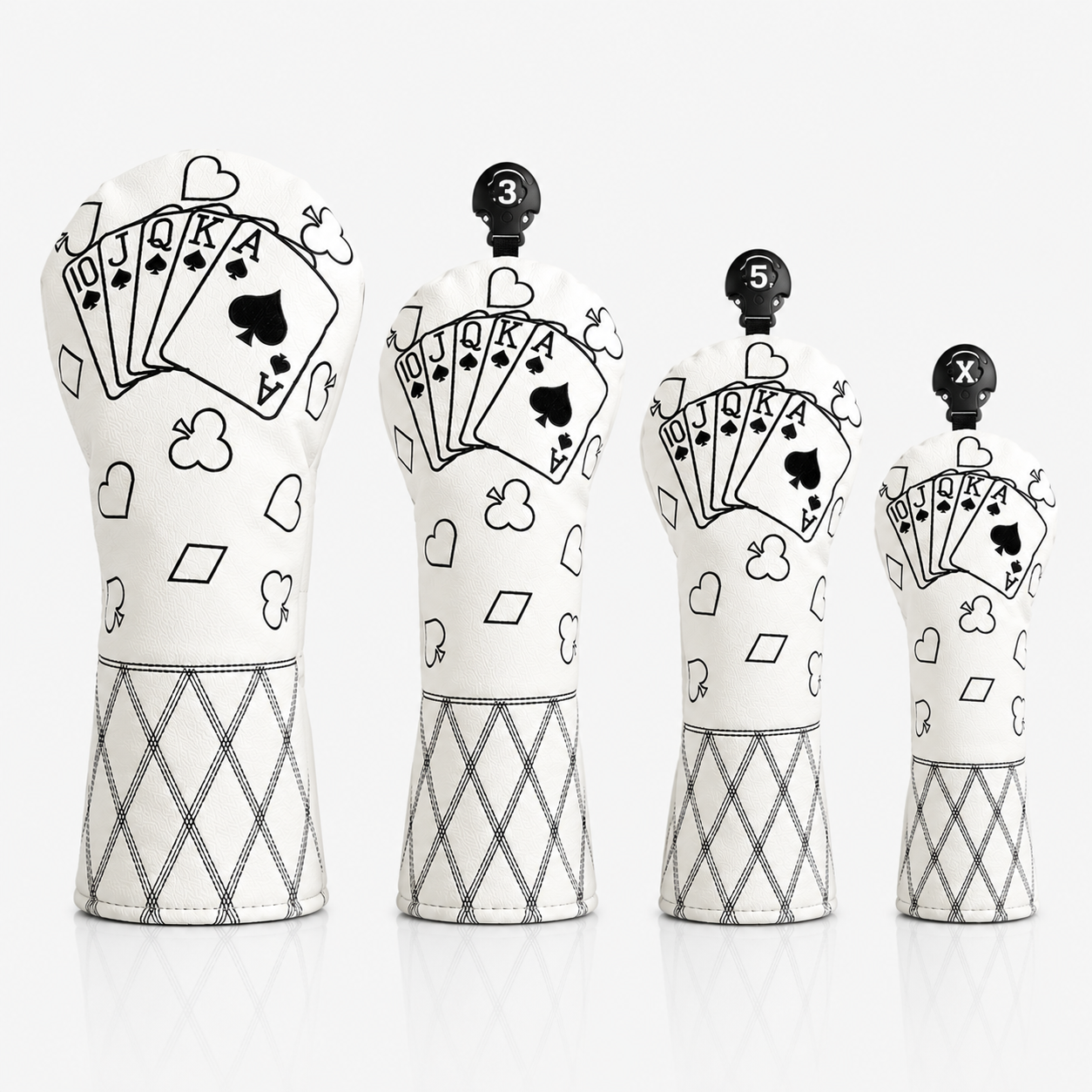 Whiteout Ace of Spades Headcover Set