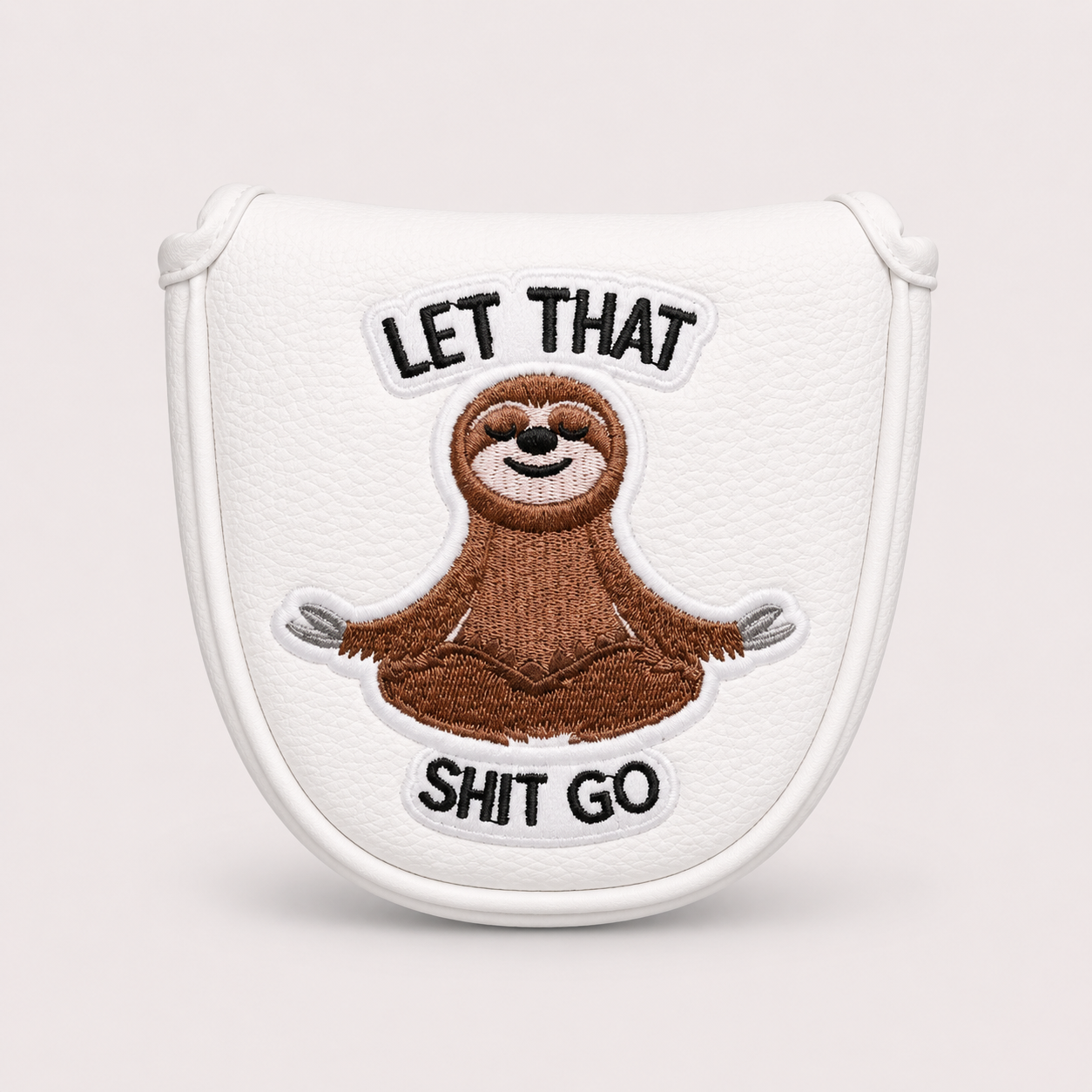 Zen Sloth Mallet Putter Headcover