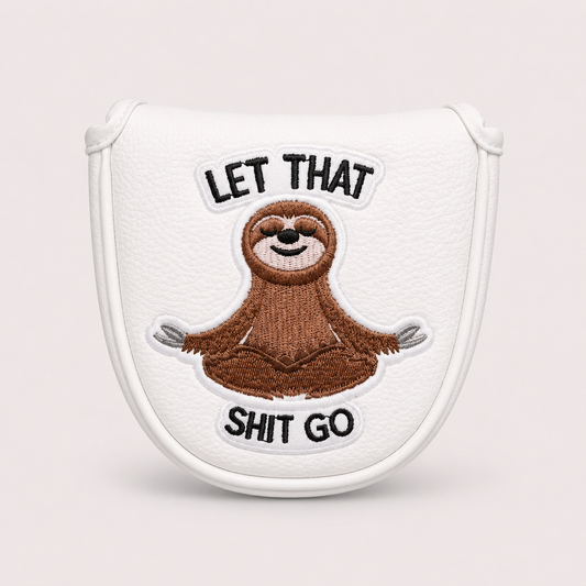 Zen Sloth Mallet Putter Headcover